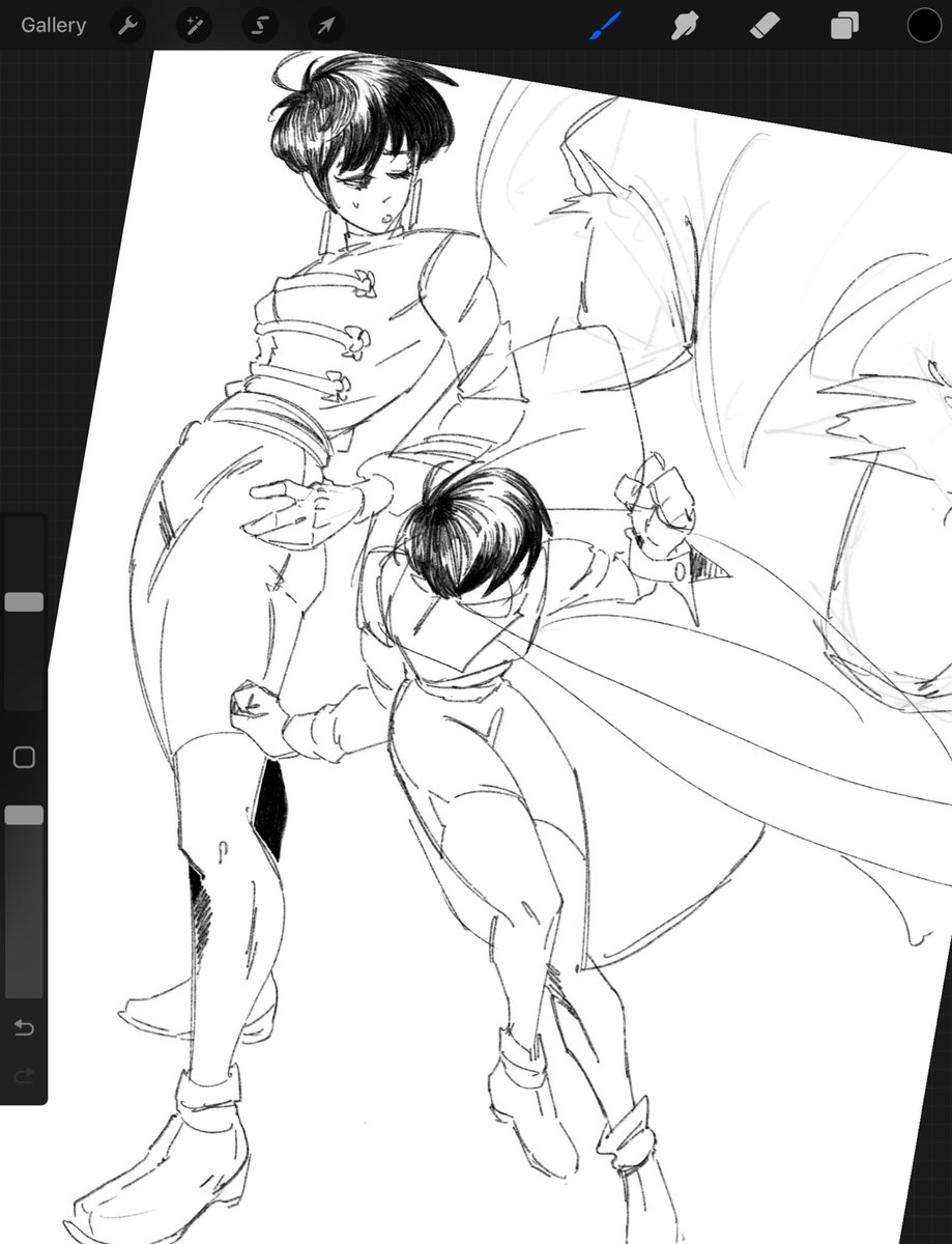 last night I was doodlin som meryls✨