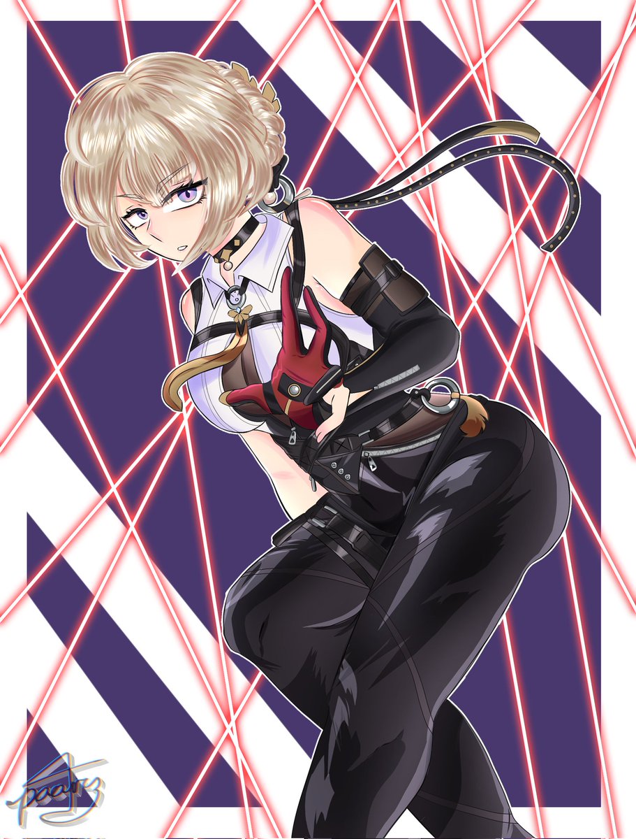 paa_vs's tweet photo. LA LESBIANA🗣️🗣️🗣️🗣️

#Evelyn #EvelynZZZ #zzzero #ZZZ #zzzerofanart #ZenlessZoneZero #ゼンゼロ https://t.co/dE4rilDmXe