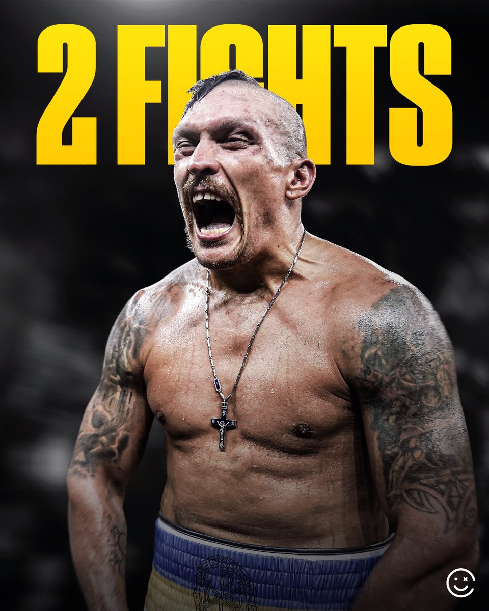 Oleksandr Usyk announced he will retire from boxing after just two more fights 😯

“I will fight [the winner] of Dubois-Parker no problem. I feel I have two fights [left] to prepare for. Not more, just two."

(via Sky Sports)