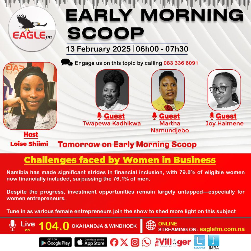 Tomorrow morning at 06:00 - 07:30..Views on a very hot topic that is extremely close to my heart and in line with my purpose and calling!