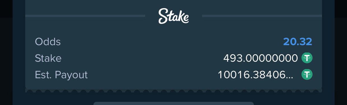 Mrbankstips's tweet photo. ⚽️ tips on Stake 

20 odds https://t.co/N8MUBOTjls

109 odds https://t.co/wyQAq2Xgyu

20 odds https://t.co/OdjVYh5ODz

88 odds https://t.co/KCx75dgCVj

REGISTER A STAKE ACCOUNT VIA LINK https://t.co/zNIDVi9VVx

Use Promo code banks for weekly airdrops and bonuses 

Dm https://t.co/ImeKoLS9kq for bet deposit enquiries ✅

Join https://t.co/onNA2IpWas

Here is how to fund your stake account https://t.co/II2UWONbF4

Bet responsibly 🔞
