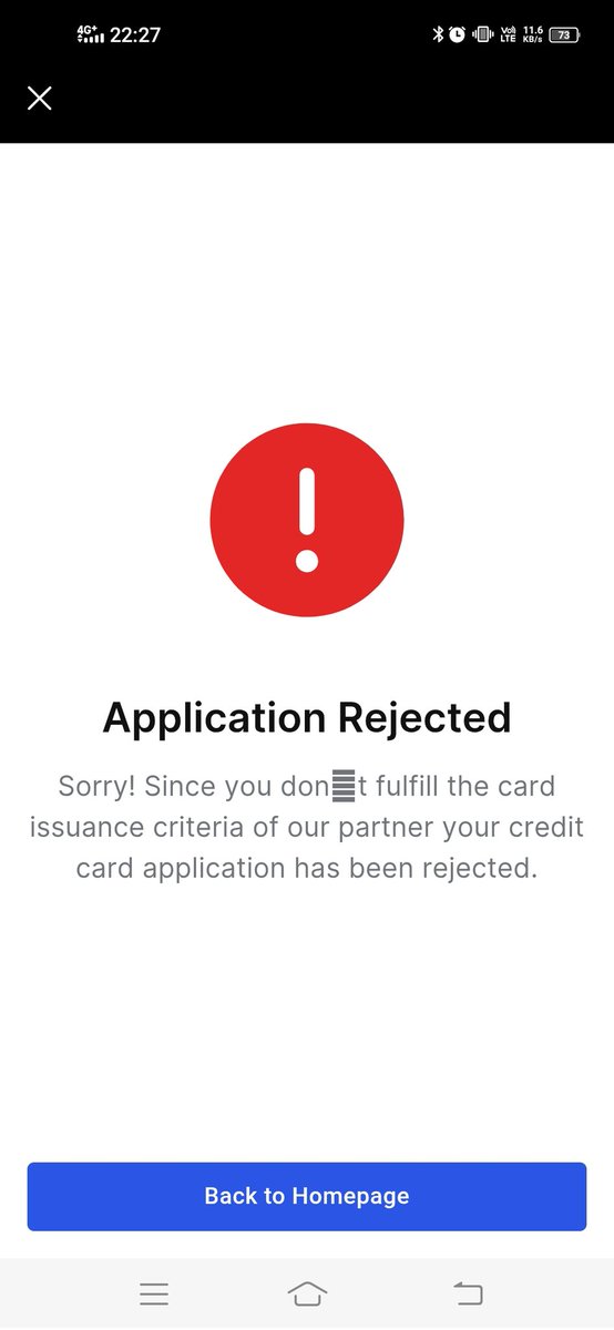 ImSuliMfp's tweet photo. Hello Sir I am using Flipkart Paylater for the last 3 years and I applied for Flipkart Axis Bank Credit Card last year. But it was rejected and I applied again.Again it was rejected.Please help me and take me further for the credit card.@AxisBank @AxisBankSupport @flipkartsupport https://t.co/Chz1njMQTQ