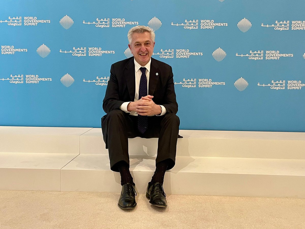 Filippo Grandi (@filippograndi) on Twitter photo At the <a href="/WorldGovSummit/">World Governments Summit</a> in Dubai, amidst discussions on the amazing advances of technology, it was important to remind participants that
we also need new, sustainable ways to respond to crises — together — and avoid that the most vulnerable among us are left behind. At the <a href="/WorldGovSummit/">World Governments Summit</a> in Dubai, amidst discussions on the amazing advances of technology, it was important to remind participants that
we also need new, sustainable ways to respond to crises — together — and avoid that the most vulnerable among us are left behind.