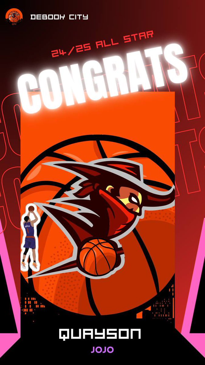 debookcity's tweet photo. YOUR 2024/2025 EASTERN CONFERENCE ALL STAR CAPTAIN.
2x ALL STAR
TOP OF THE EASTERN CONFERENCE
2024/2025 LM CUP CHAMPION.
#DeBookCity
#WinOrNothing https://t.co/l70wFoS4SG