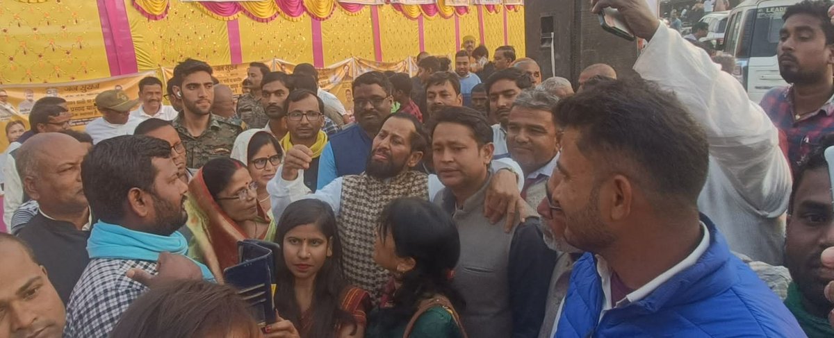 DevendraYadavMP's tweet image. समता जनसंवाद यात्रा के दुसरे दिन मधेपुरा जिला में !