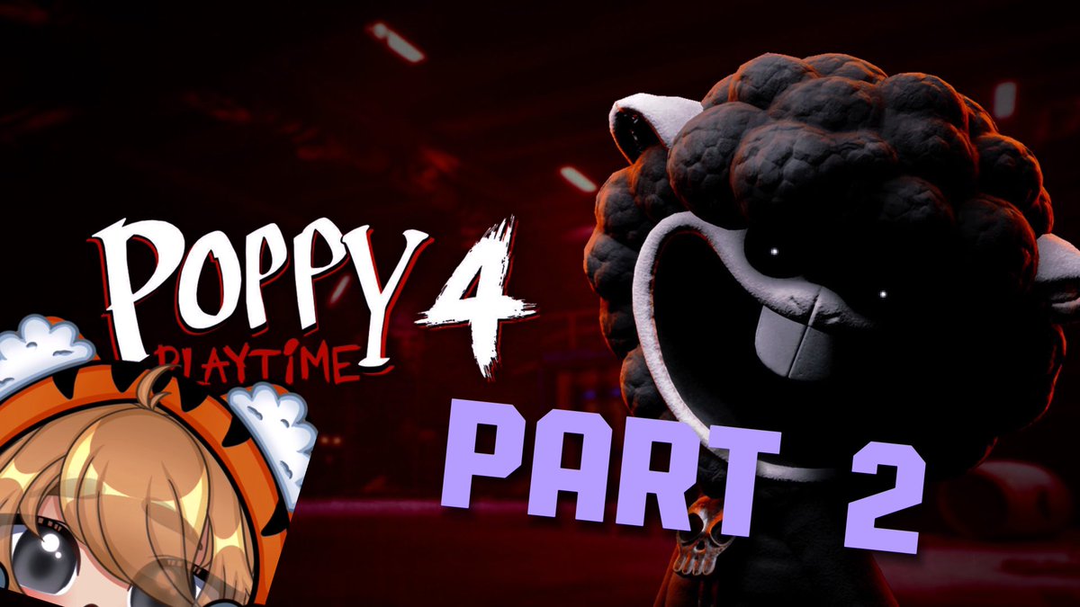 Continuing Poppy Playtime chapter 4 tonight at 7PM MST! I’ll be live on twitch and YouTube!