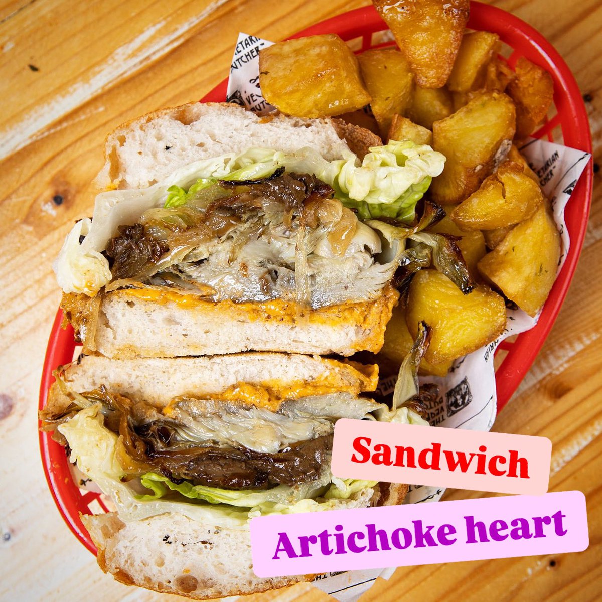 Por qué sin corazón no hay vida ❤️❤️, nuestro bocata lleva uno bien grande de #alcachofa natural confitada, lechuga salsa #romesco, boletus, y cebolla asada .. 🌱🌱🌱

Nuestro #bocata “detox  de la vida” para este febrero lluvioso 😉😉

Que darlings, fem una clote? 🫶🫶🫶