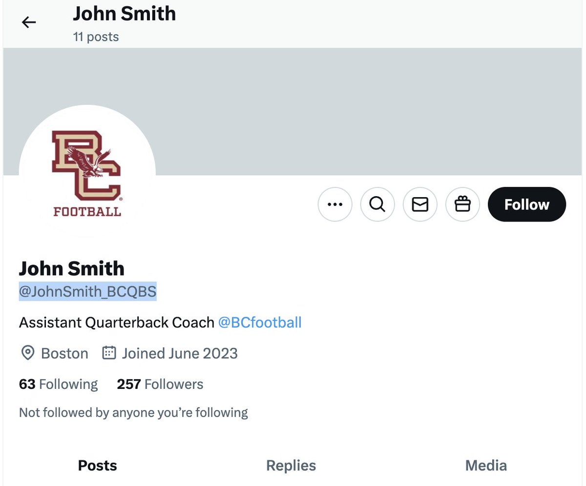 A.J. Black (@ajblack247) on Twitter photo Heads up everyone, <a href="/JohnSmith_BCQBS/">John Smith</a> is not a real account and not affiliated with the school. Any offers coming from this account aren't real. Heads up everyone, <a href="/JohnSmith_BCQBS/">John Smith</a> is not a real account and not affiliated with the school. Any offers coming from this account aren't real.