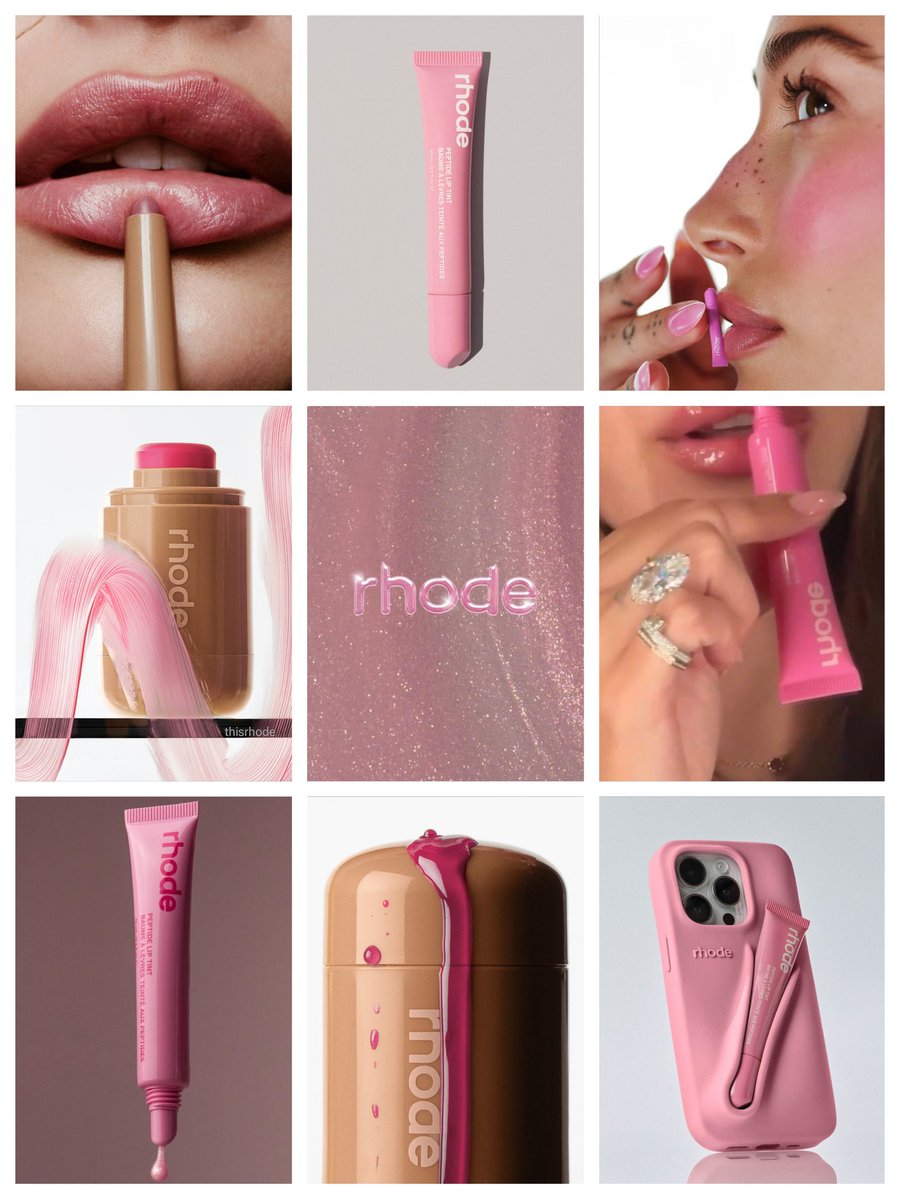 thisrhode's tweet photo. the pink world of rhode 🩷🎀 https://t.co/5dhUyQJAjA