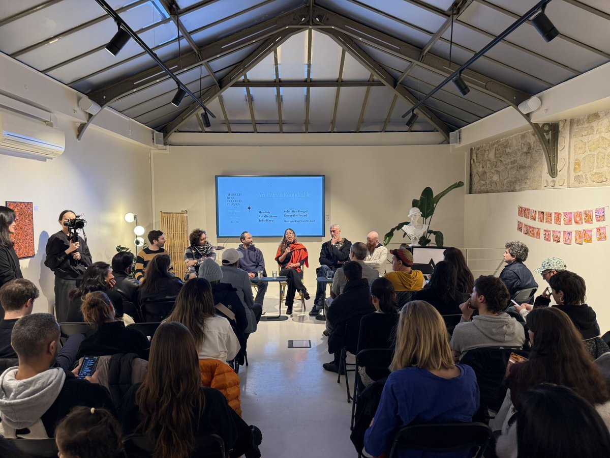 guilauzier's tweet image. Great discussions on #digitalart at @ArtverseParis in collaboration with @SuperRare during @nft_paris! TY to @johnkarp, @mondoir, @borgetsebastien, Natalie Stone, Benny Redbeard for sharing their vision on the future of art and technology. #Web3Art