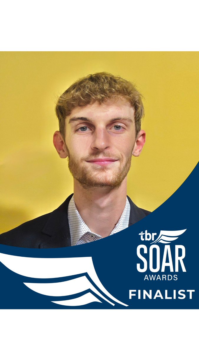 Congrats to Aaron Speight, a finalist for the Student of the Year Award at the 2025 SOAR Awards! TCAT Memphis is proud to have students who represent excellence in higher education. #SOAR2025