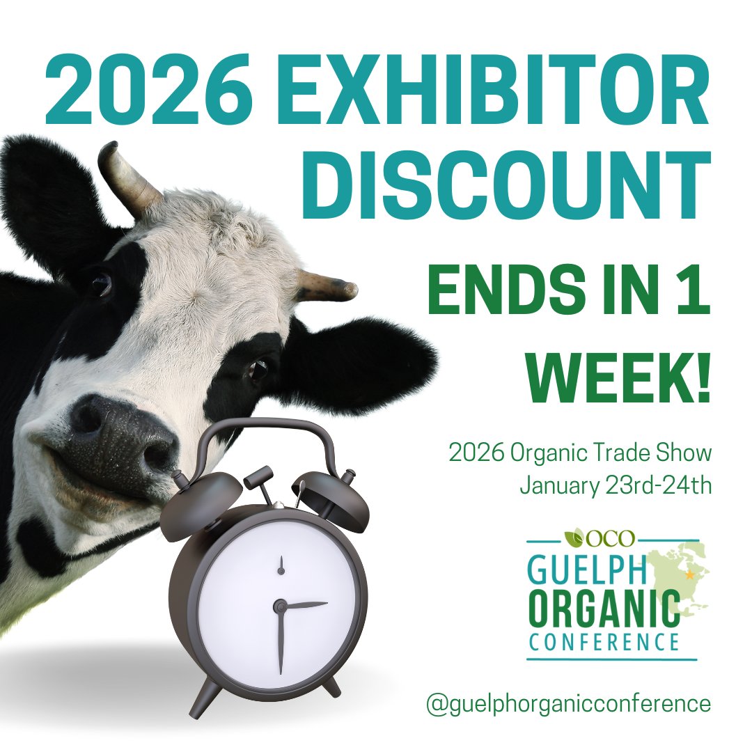 We're already booking for our 2026 trade show with a special deal for extra early exhibitors. By booking before February 20th, 2025, you'll save $100 on booth fees.

The 2026 Trade Show will take place January 23rd-24th.

Reach out to conference@organiccouncil.ca to book!