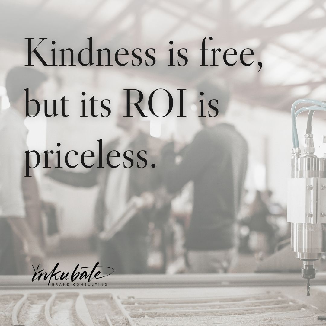 ChandraThinks's tweet photo. Unpopular opinion: Kindness is your competitive advantage in manufacturing.

'But we need to be tough!'
'But it's a hard industry!'
'But our competitors...'

Stop. Watch what happens when you lead with kindness.

ROI incoming... 📈

#Manufacturing #Leadership https://t.co/TdmVrh10ll