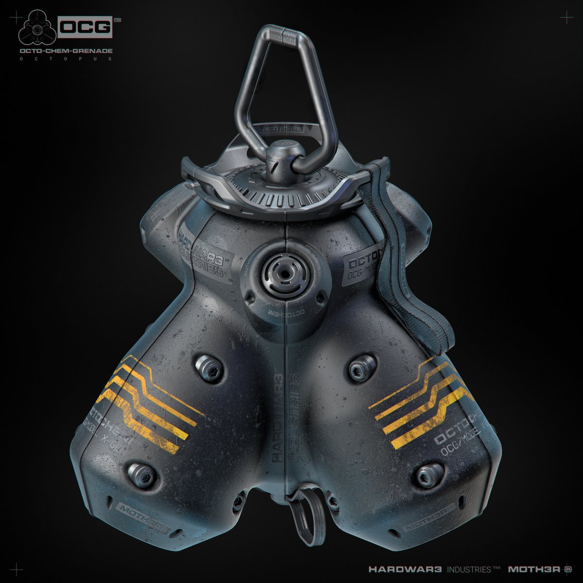 moth3r's tweet photo. HARDWAR3™ OCTO-CHEM #grenade
▰ ᴍᴏᴛʜᴇʀ ᴅᴇsɪɢɴ ᴏᴘᴇʀᴀᴛɪᴏɴs ▰
#hardwar3 #f360 #keyshot https://t.co/tKiW5d29Pa