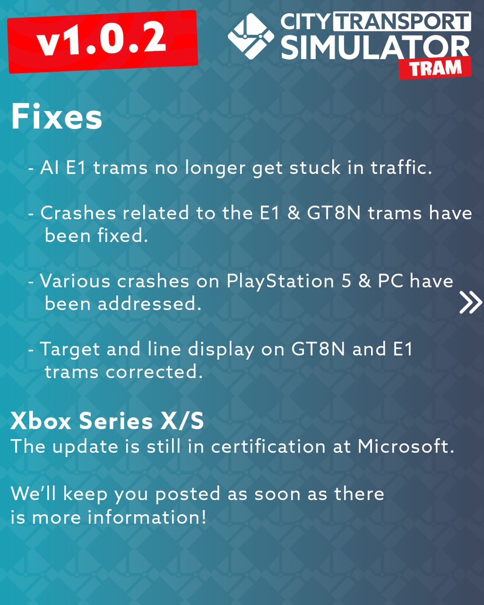 City Transport Simulator tweet media