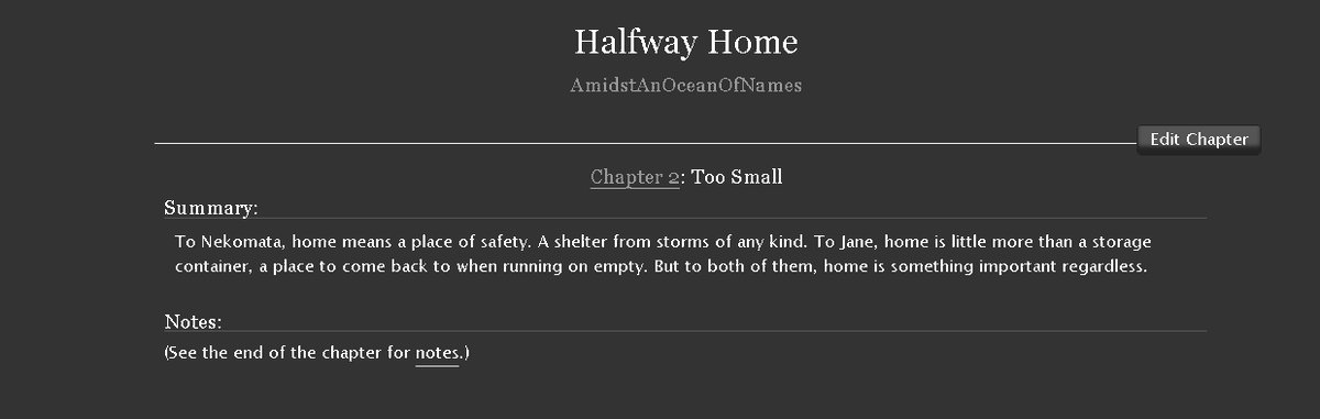 MBV4lentin3's tweet image. Halfway Home chapter two is out! God, I love Janeko so much.... archiveofourown.org/works/59189917…
#zzzero #ZenlessZoneZero #Zenless #Writing