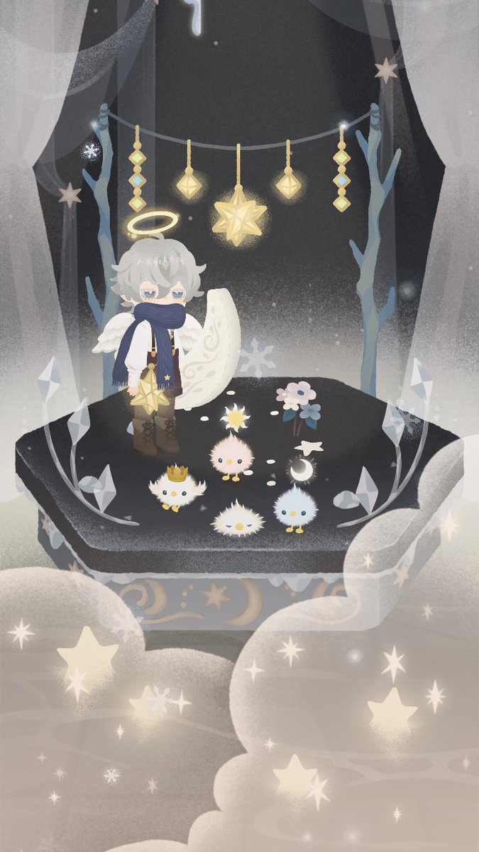 收到心心念念已久的流星了 
開心🥹