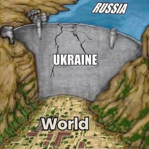 World, you have no idea what’s coming. You will regret not helping Ukraine stop Russia once and for all. But if you choose to leave us alone, then you deserve what comes next - because with all the tools to stop this, you chose to just watch. 

History repeats itself when lessons