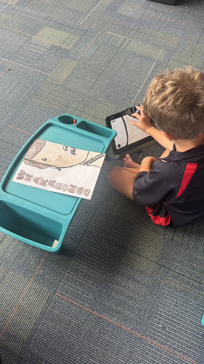 teacher_kels's tweet photo. Back at it for 2025 - digitising our portraits of Whakarongo using Keynote 🎨 #wspn #ads #ipad #keynote https://t.co/ul70Txjw8U