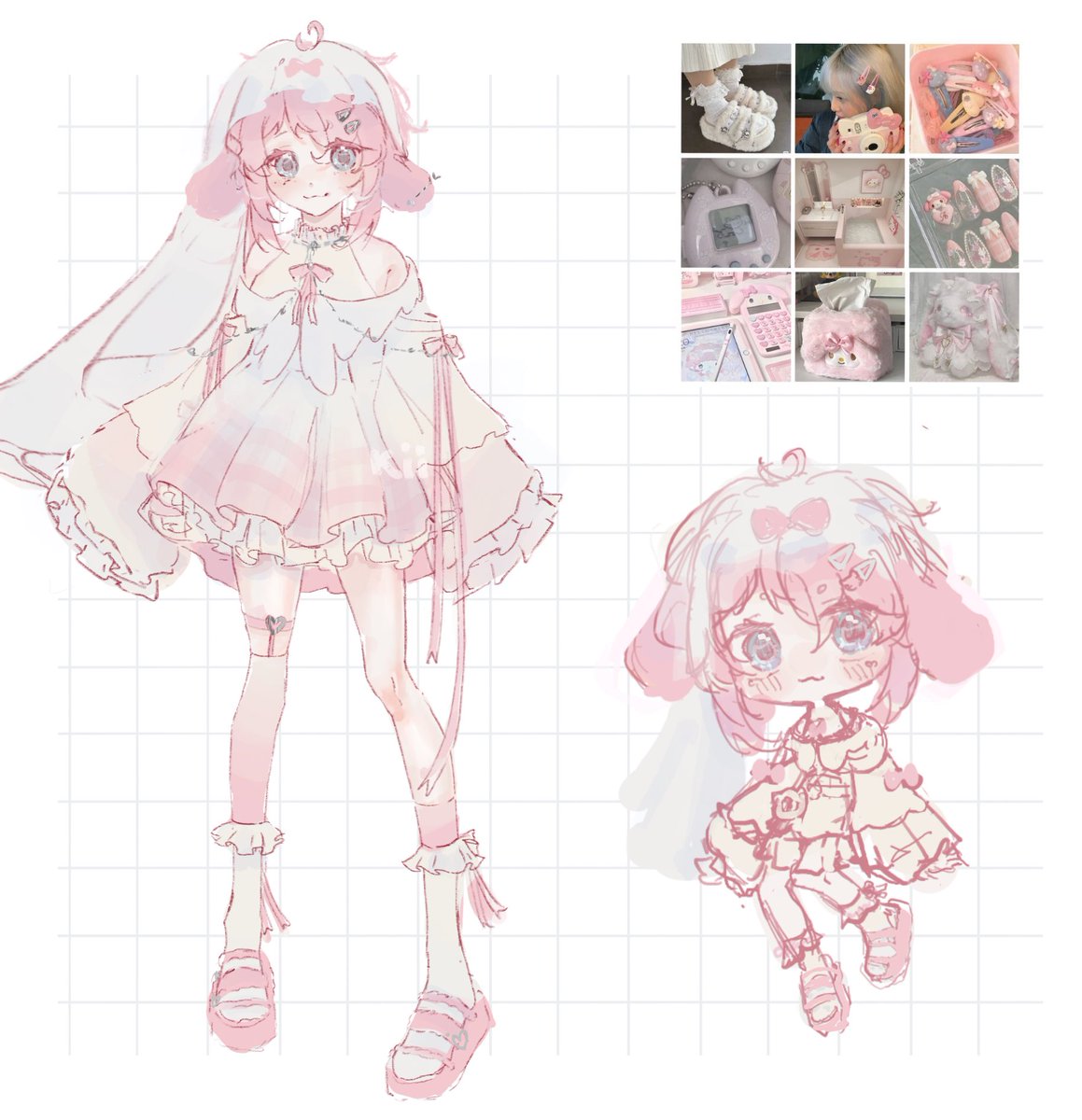 kitsuukiii's tweet image. If I would put this up as an free design raffle would anyone be interested in it? (Just incase I put it up and no one wants ヽ(;▽;)ノ)