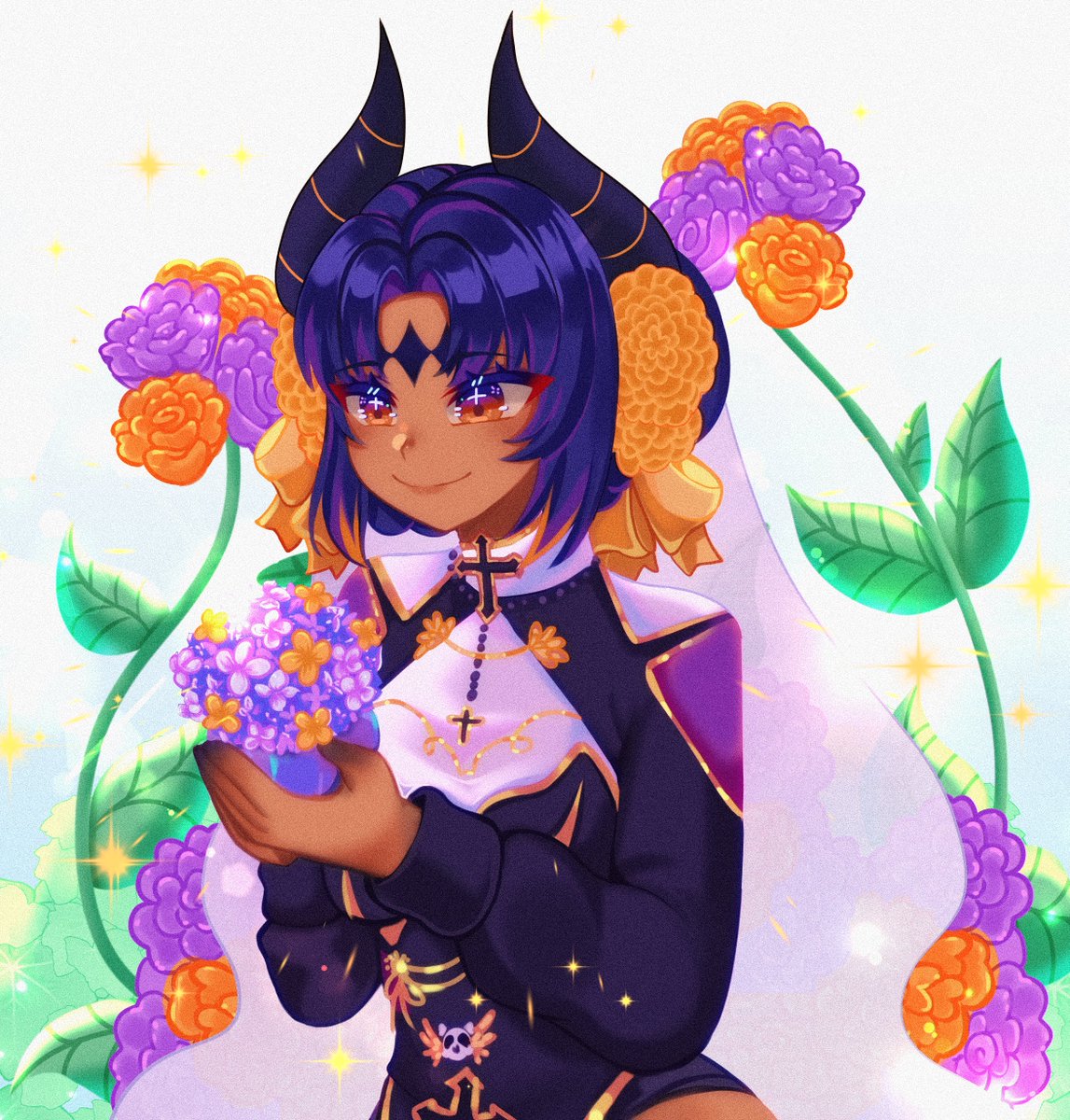 Comision de <a href="/Hampnie5/">Hampnie</a> para <a href="/MixteNex/">Mixte Nex ☠️🌹【KalopsiePX】</a>✨
aqui la segunda con fe💜

#ArteNex #commission #VTuber甲子園2025