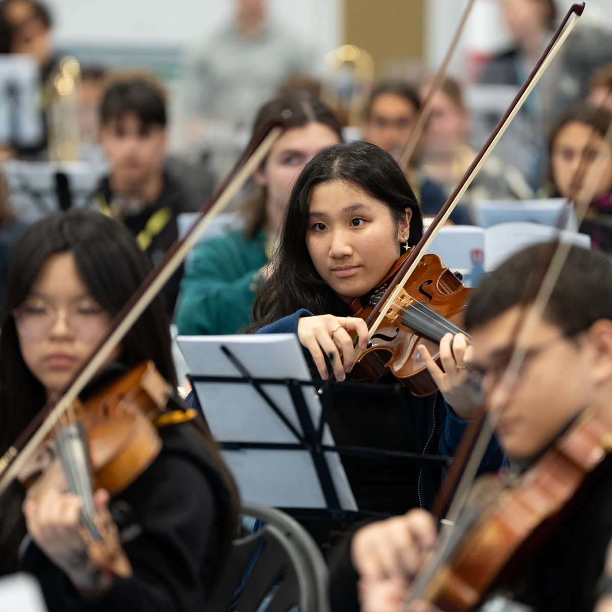 Next up: Inspire Ensembles in Blackpool!🎶

Kicking off this weekend, Inspire Ensembles brings together young musicians from across the UK to explore new ideas, level up their skills and reach new goals in a friendly community of hundreds of teenagers.🙌

nyo.org.uk/get-involved/n…