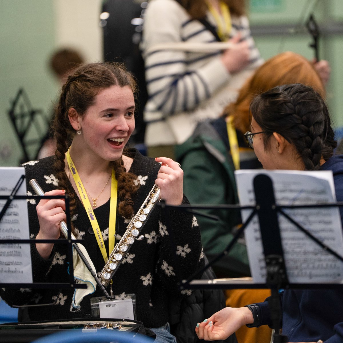 NYO_GB's tweet photo. Next up: Inspire Ensembles in Blackpool!🎶

Kicking off this weekend, Inspire Ensembles brings together young musicians from across the UK to explore new ideas, level up their skills and reach new goals in a friendly community of hundreds of teenagers.🙌

https://t.co/gZ6gq1SZZx https://t.co/IcomY2MNCg