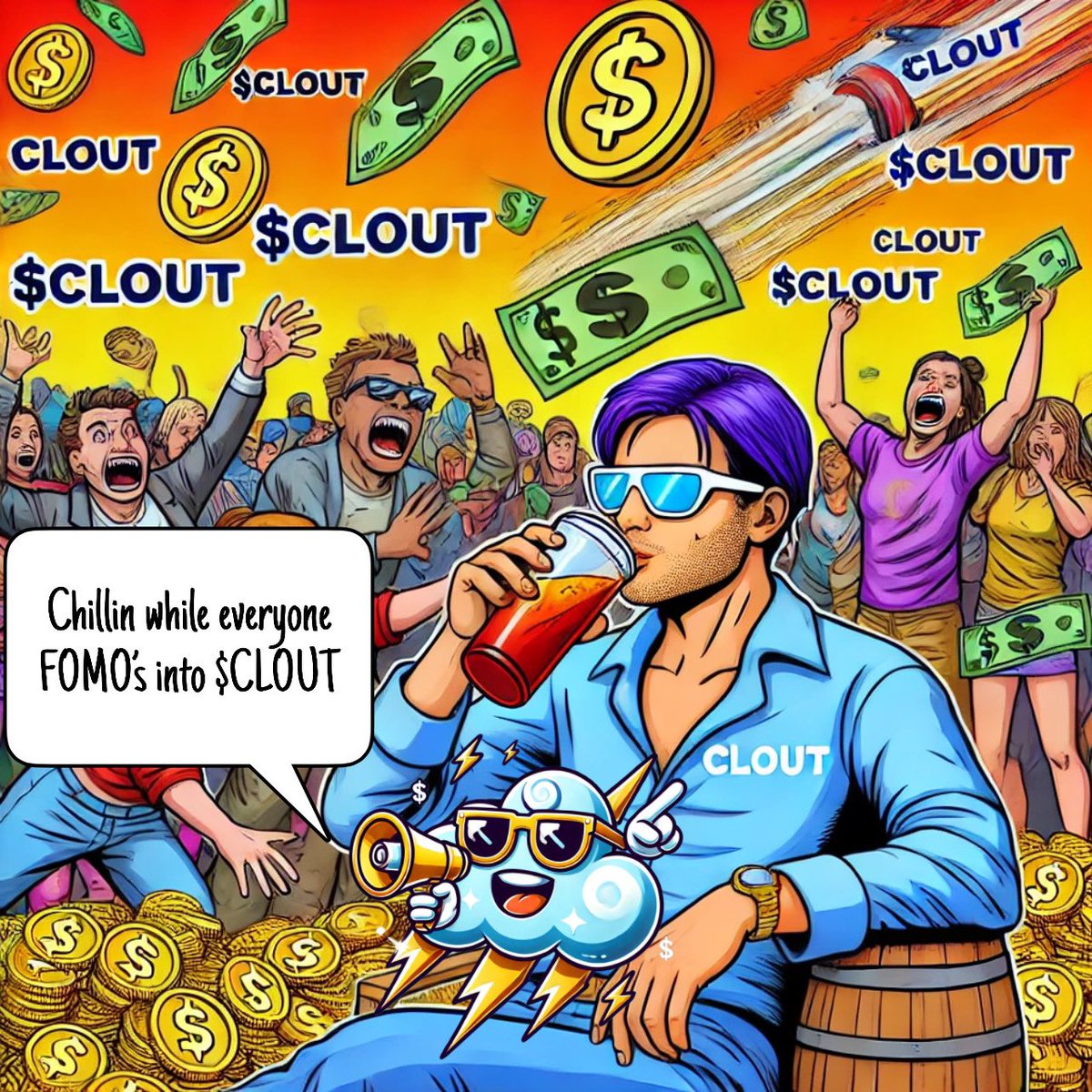 stack_CLOUT's tweet photo. 🚀 $CLOUT FOMO is REAL! 🚀

While everyone is rushing in, we’re just chillin’, stacking, and watching $CLOUT take off! 📈🔥

✅ Got in early? Enjoy the ride.
✅ Just hearing about it? There’s still time!

💎 Diamond hands win in the end. Are you in yet? #getCLOUTstackCLOUT #FOMO https://t.co/hmVn9kc25H