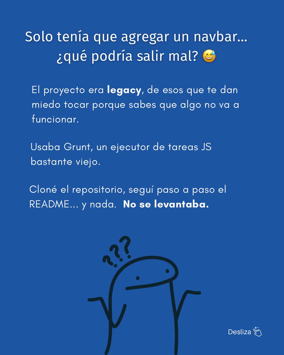 macu_dev's tweet photo. 💻 “En mi máquina sí funciona…”
Pero en la mía, no. 😭

🔥 Con Docker:
✔️ Entorno aislado
✔️ Sin conflictos

💡 Apréndelo antes de necesitarlo. 🐳
(Segui el Hilo ) https://t.co/4RE379BqdG