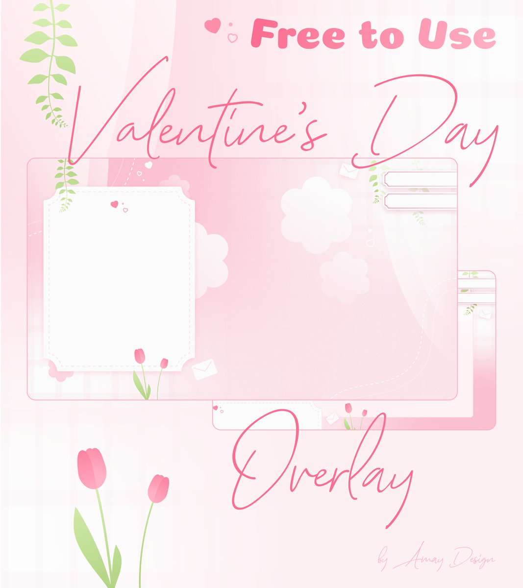 🩷✦ F2U Valentine's Overlay ✦🩷

มางวดนี้มีโอเวอร์เลย์แจกคับบบบ ธีมวาเลนไทน์หัวใจฟรุ่งฟริ้งง✨

ใช้ฟรีห้าม Resell เด็ดขาดนะครับ❗️

ไปตำที่ ko-fi.com/s/29d2d0023a ได้เลยคับบบ