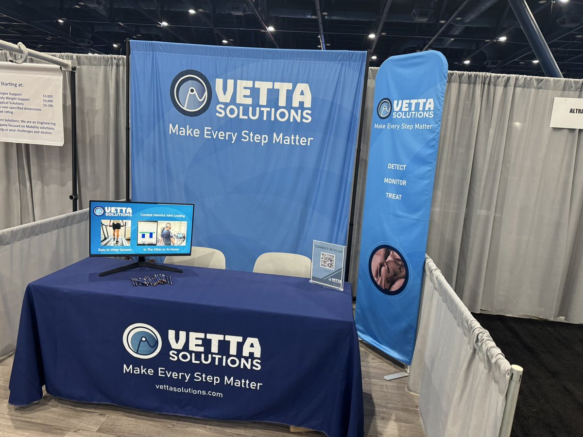 Jason Franz (@franzbiomech) on Twitter photo Come check us out at #aptacsm. VETTA Solutions is here and ready to talk with you about how you can enhance joint rehabilitation. Booth #3232 with <a href="/BPietrosimone/">Brian Pietrosimone</a>!!
vettasolutions.com Come check us out at #aptacsm. VETTA Solutions is here and ready to talk with you about how you can enhance joint rehabilitation. Booth #3232 with <a href="/BPietrosimone/">Brian Pietrosimone</a>!!
vettasolutions.com