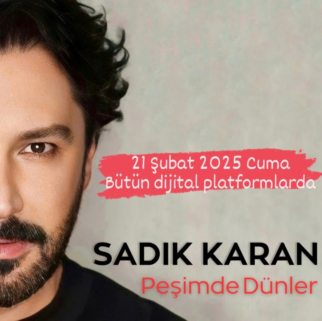 Müzikte 20. yılımı yeni şarkılarımla kutlayacağım. 🎶✨️Yepyeni "PEŞİMDE DÜNLER " 21 Şubat 2025 Cuma günü bütün dijital platformlarda 🎶✨️🙏🏼🧿