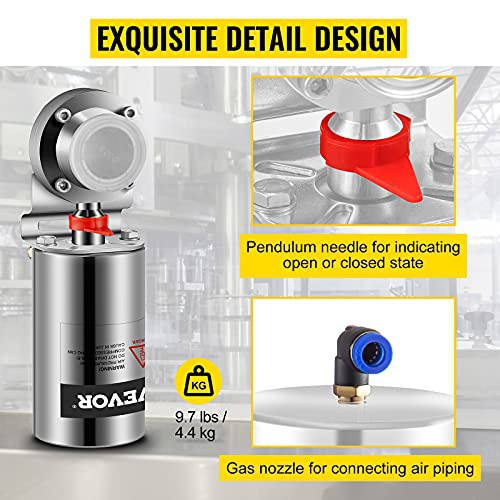 ValvesForSale's tweet image. Upgrade your system today with this high-quality butterfly valve from VEVOR!

Read more 👉 lttr.ai/AbVex

#FlowForgeValves #2Inch #StainlessSteel