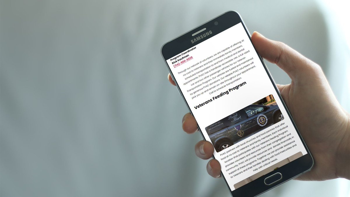 Honored to help PVAC refresh their marketing &amp; website as they continue supporting veterans &amp; families in the Piedmont Region! 🎖️ A new mailer, event flyer &amp; modern website help them connect with the community. 💙 

#graphicdesign #graphicdesigner #design #designer #webdesign