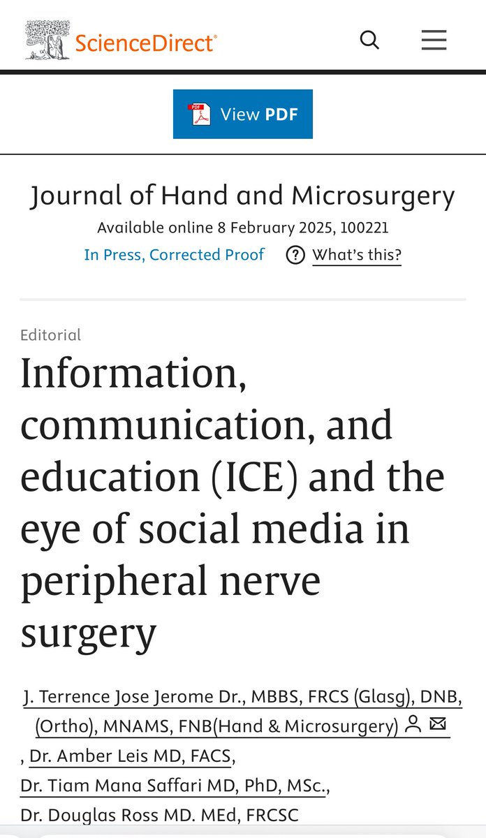 Terrence Jose Jerome, FRCS tweet media