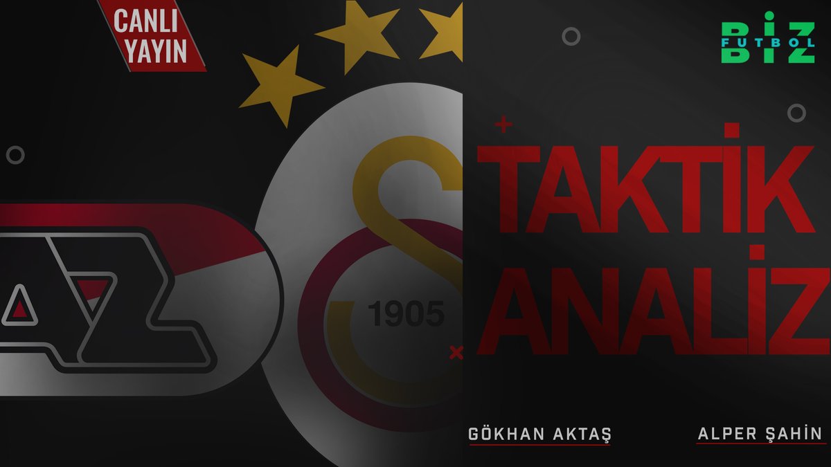 🔥AZ Alkmaar Galatasaray Taktik Analiz
<a href="/gokhanaktassss/">Gökhan Aktas</a> <a href="/AlperFutbolBiz/">Alper Sahin</a> 
YT: youtube.com/watch?v=qo8rRB…
KICK: kick.com/futbolbiz
