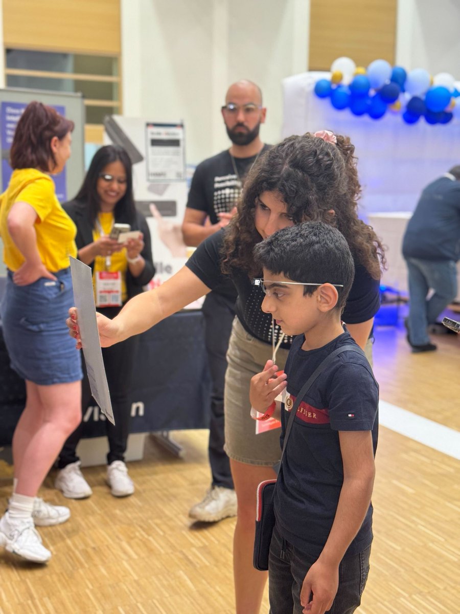 LetsEnvision's tweet photo. Greater independence for all ages! Envision Glasses helps users read, explore, and stay connected.
Book your free demo: https://t.co/LUof5KCiXd
#LetsEnvision #PerceivePossibility #AllyEverywhere #ArtificialIntelligence #AI4Good #Accessibility #Wearables #AssistiveTechnology https://t.co/5iYI286sgw