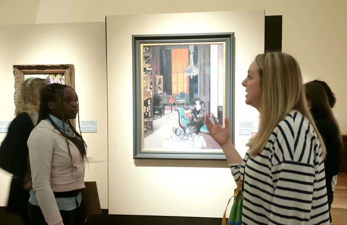 Springburnarta1's tweet image. Amazing Art trip to @KelvingroveArt. Our senior pupils had the chance to see Cadell's paintings up close and take part in a really useful workshop run by Laura. @GlasgowMuseums @Museum_Learning Thanks so much for this opportunity. 😊