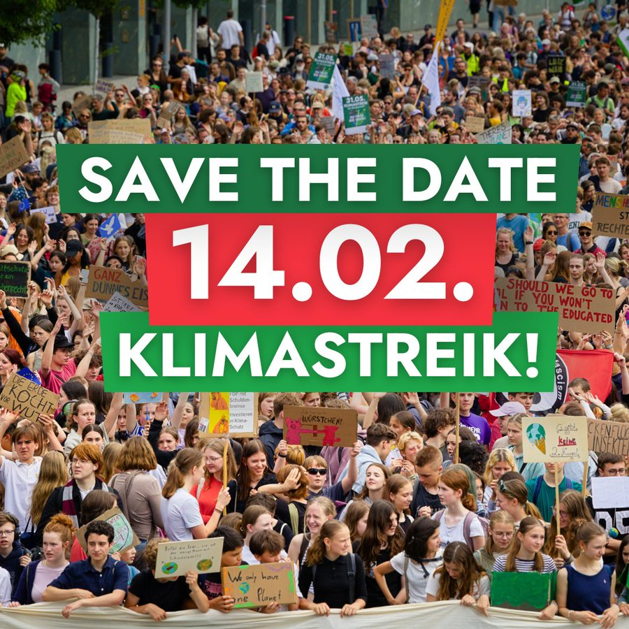 Die "Irreversibilität der Veränderung ökologischer Systeme in ihrer Regeneration ist noch nicht begriffen worden." - Prof. Maja Goepel, 2022 

#DemokratieVerteidigen #Klimastreik

Stellen wir uns dagegen - sucht euch einen Streik in eurer Stadt:  
tinyurl.com/5nw6jnm5