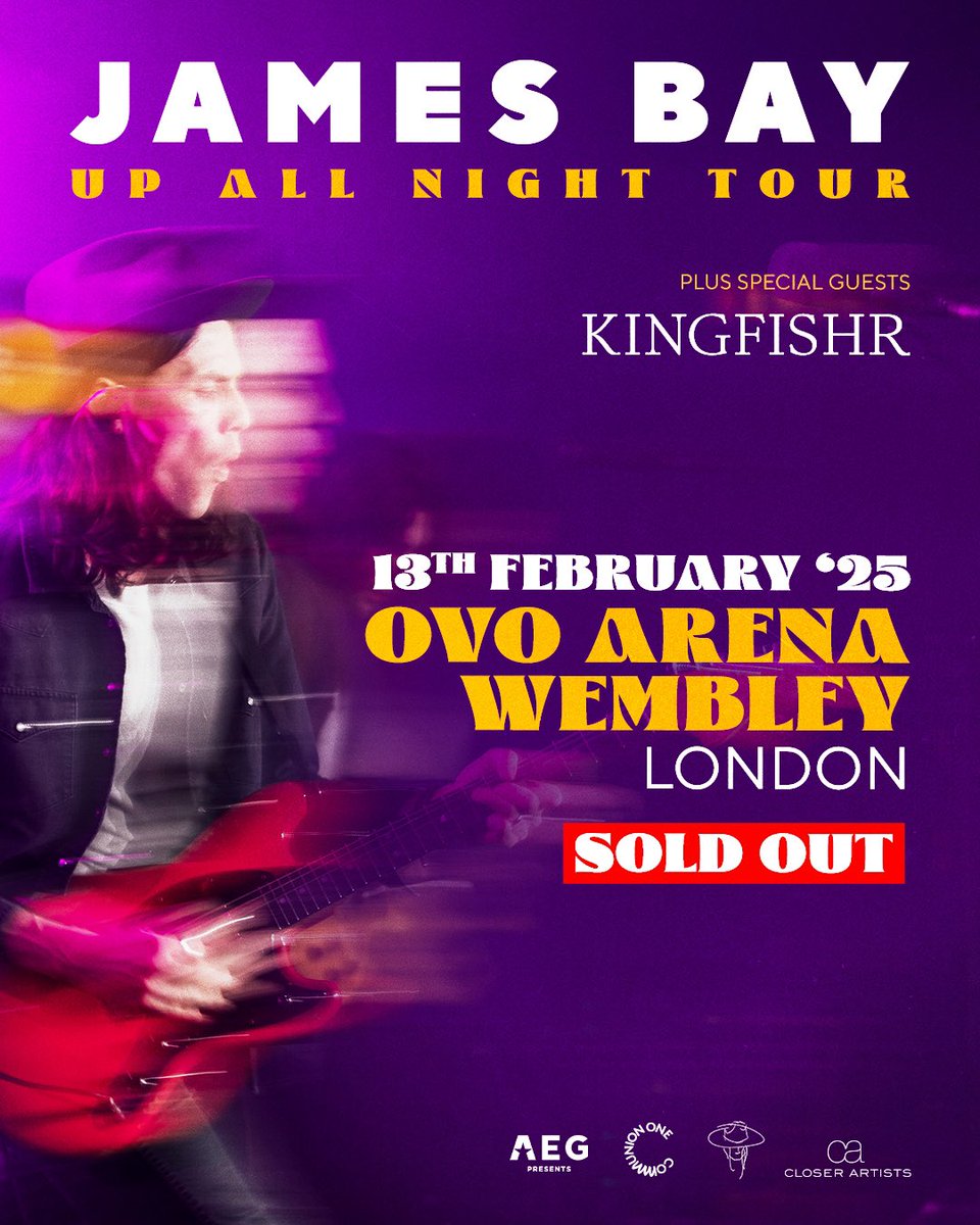 A dream come true. Wembley Arena. Sold out. The day before the show. Definitely an overwhelming feeling. Thank you so much, I cannot wait to see you there ♥️