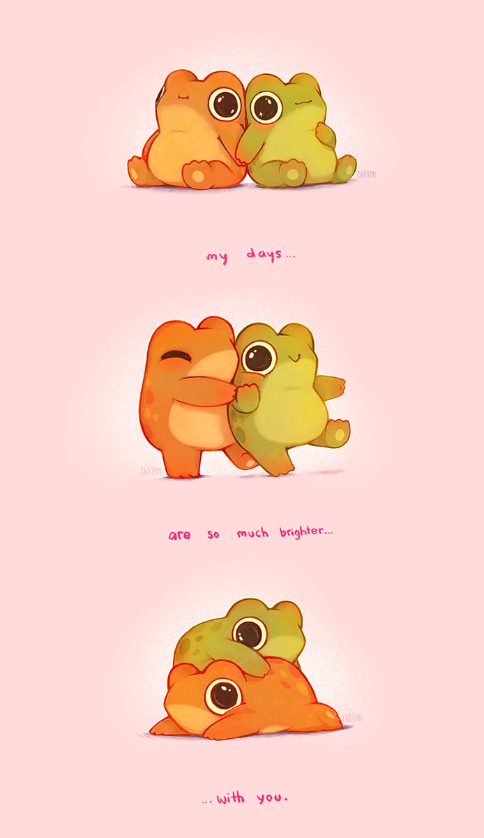 they really are 🐸🥹🧡