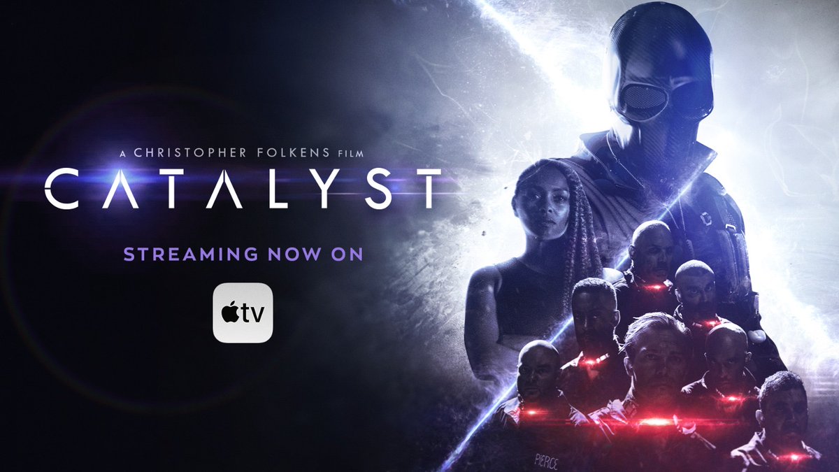 CATALYST NOW ON APPLE TV
Seven men are abducted and held by mysterious captors.  Will they survive?
tv.apple.com/us/movie/catal…

#newmovie #scifi #cyberpunk