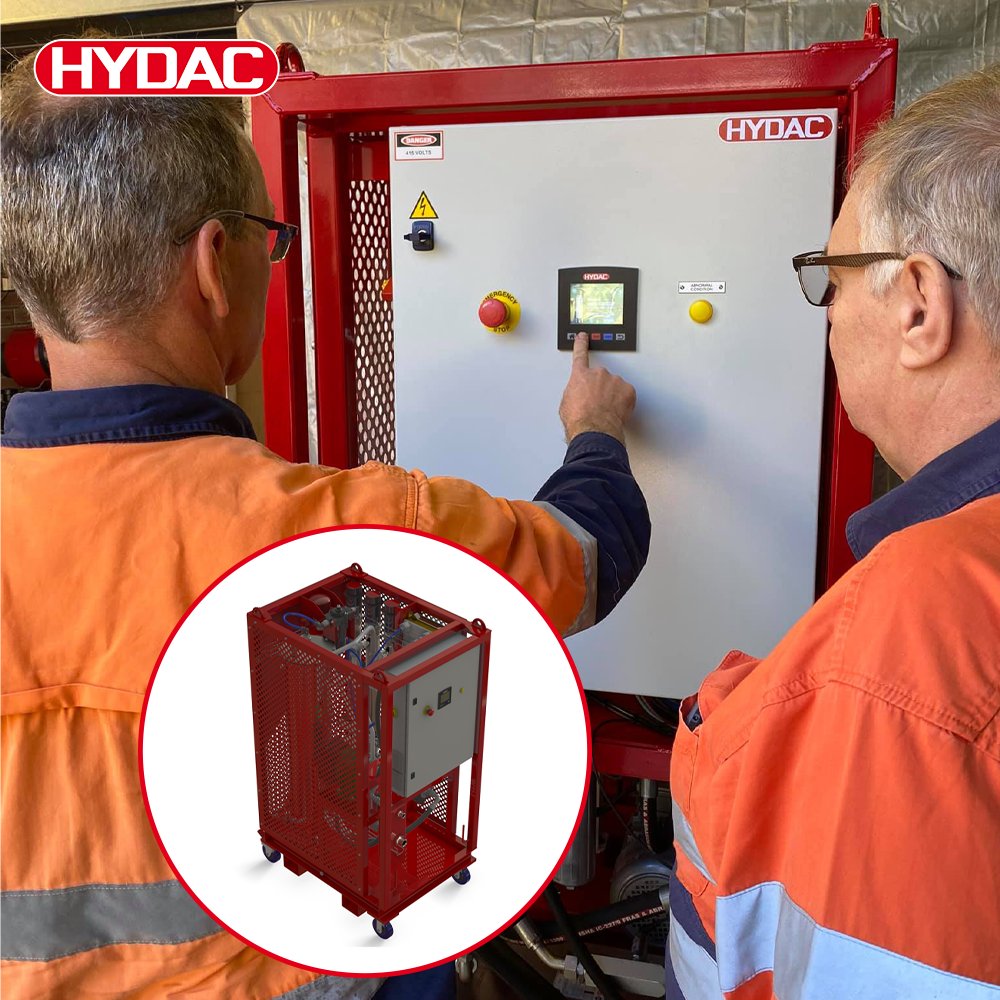 Smarter oil management means higher efficiency and lower operational risks in tough mining environments. Explore the benefits of HYDAC H2GO® - Water Removal Purifier / Vacuum Dehydrator at bit.ly/4g5E94a 

#HYDAC #hydacgroup #hydacaustralia #Reliability #H2GO