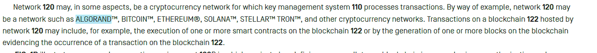 #algorand. Last week, Circle granted 3 international patents, referencing Algorand network integration and support.

Patents include "Platform Controlled Wallets in Blockchain Systems" and "End User Controlled Wallets in Blockchain Systems".

<a href="/EldarDRM/">ELDAR</a>