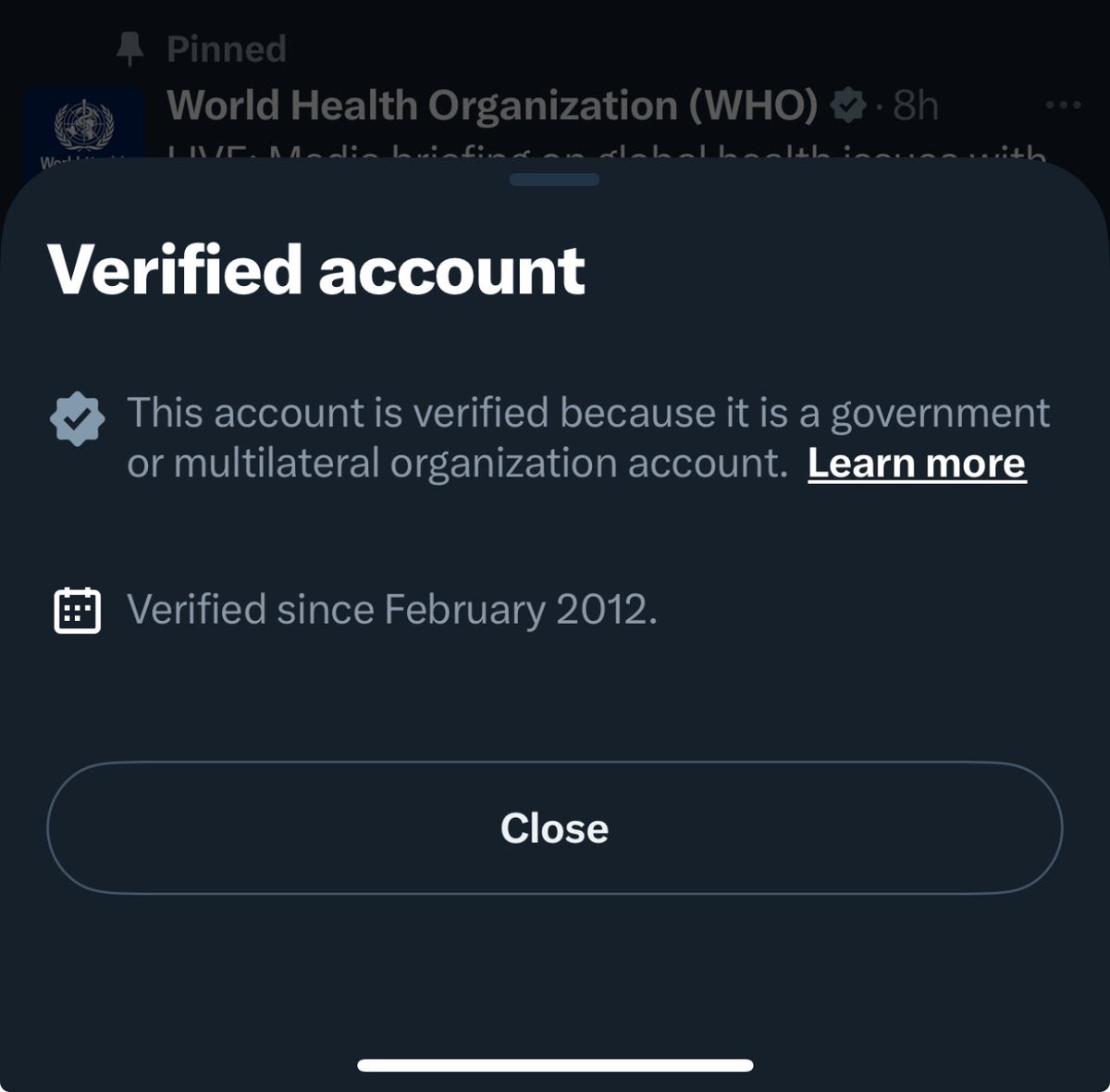 LewisHoward_LH's tweet photo. @WHO @duolingo Had to check that this was in fact the official WHO account. https://t.co/SUpcAZ7gPW