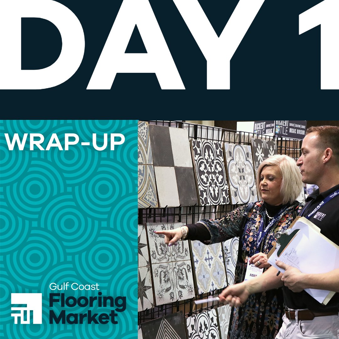 👏 What a Day! From innovative products to meaningful connections, Day 1 at #GCFM25 set the bar high.

Thank you to everyone who joined us—we’ll see you tomorrow for more excitement!

#FlooringTrends #IndustryConnections