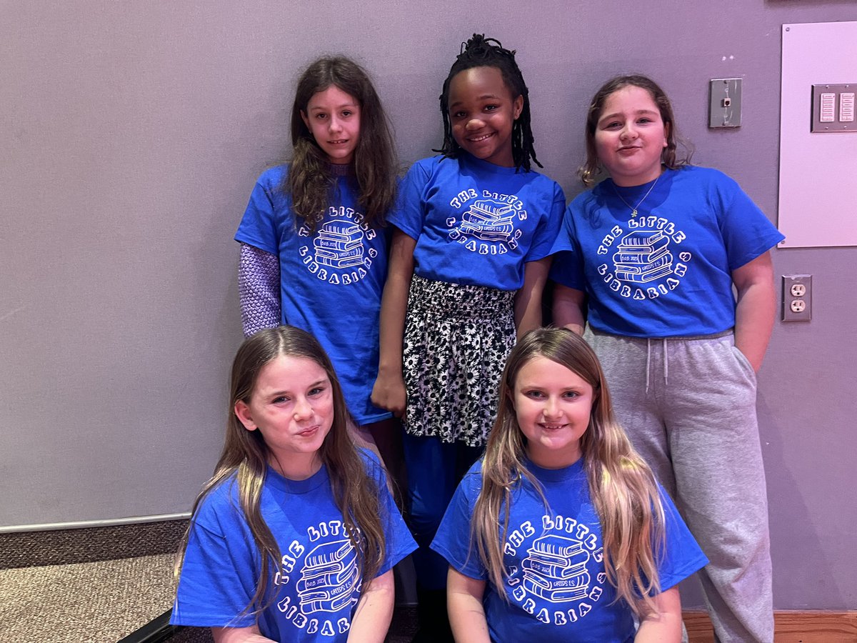 CreedsLMS's tweet photo. The Little Librarians and The Book Besties participating in Battle of the Books. So proud of their hard work!!! @VBPLibrary https://t.co/zPgISaRHmr