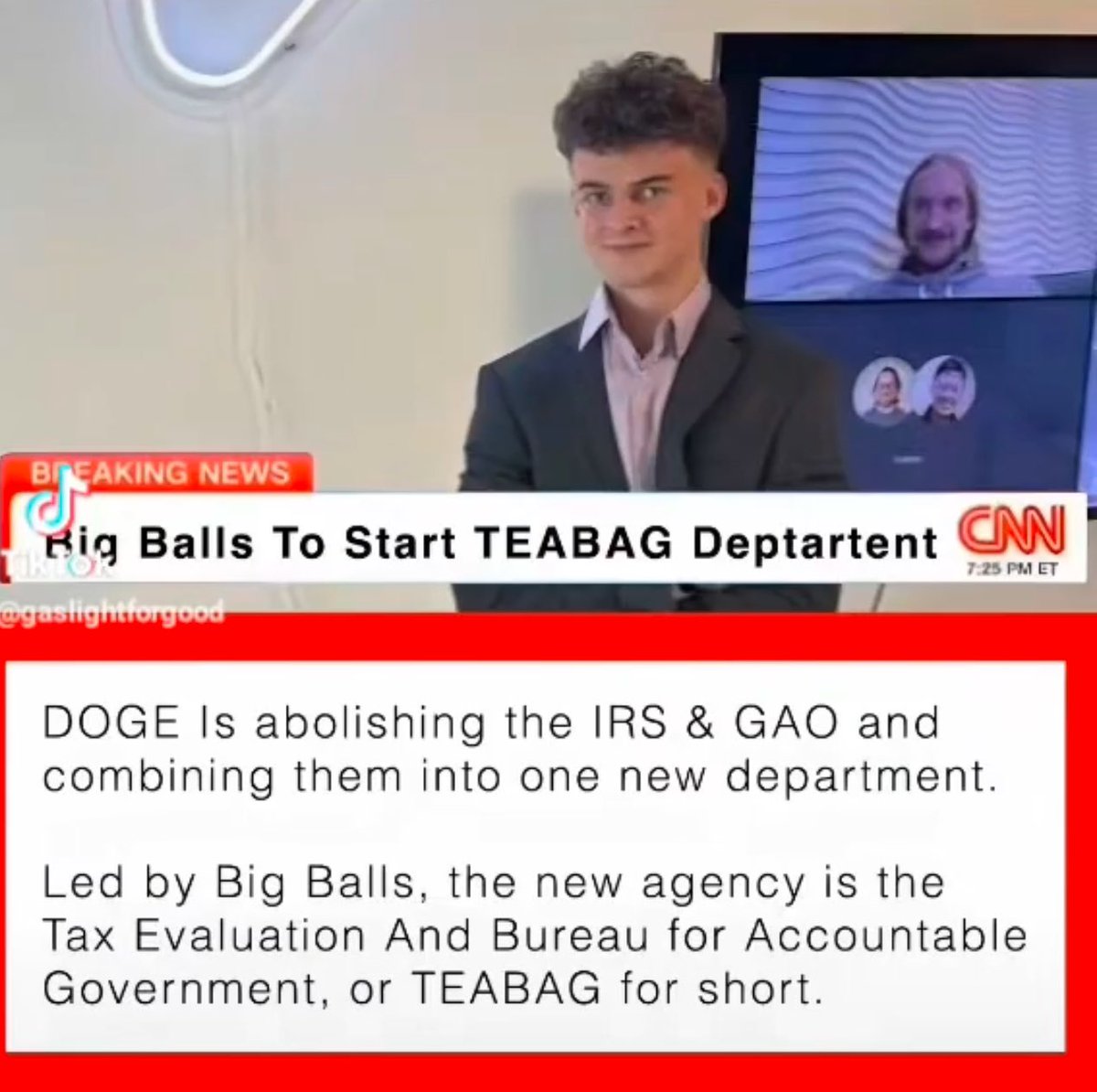 KeithPerritt's tweet photo. Big Balls starts T.E.A.B.A.G. Dept.! https://t.co/G0xRJUunqC