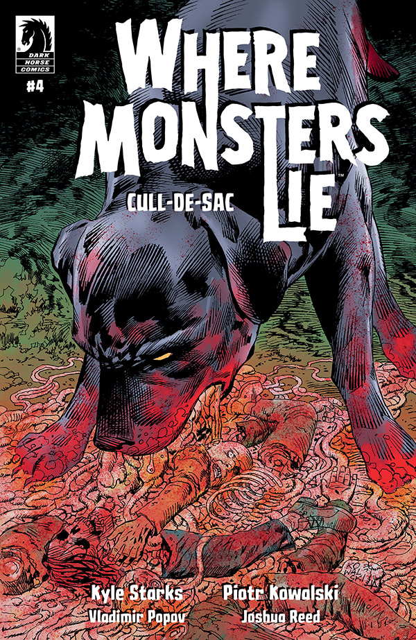 Where Monsters Lie: Cull De-Sac comes to its terrifying conclusion today with issue #4! Details: bit.ly/3CBpTTf

Can Special Agent turned Final Girl Connor survive yet another final battle with these monstrous creatures?

By <a href="/TheKyleStarks/">Kyle Starks C2E2 O-02</a>, <a href="/KowalskiPiotr/">Piotr Kowalski</a>,
