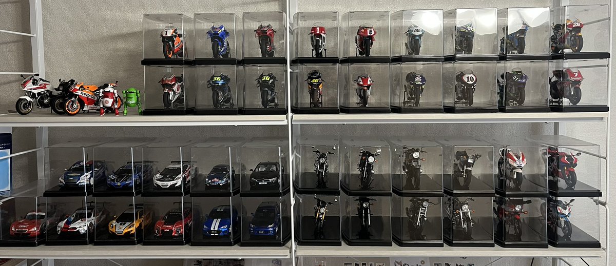 プラモデル完成品が増えたので、少しずつメルカリ、ヤフオクに出品してます。